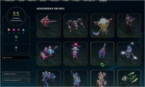 Conta league of Legends ( Podemos negociar o preço ) LOL