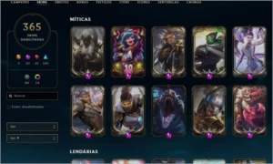 Conta league of Legends ( Podemos negociar o preço ) LOL