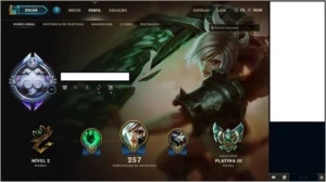 PLATINA 3, 115 SKINS, QUASE TODOS OS CAMPEOES - League of Legends LOL
