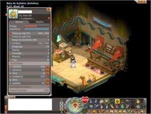 Conta cra NIvel 200 de inteligencia  leia toda descriçao ! - Dofus