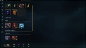 Conta platina 4, 22 campeões, MMR bom - League of Legends LOL