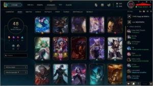 Conta lv195 2017 - League of Legends LOL