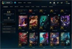 CONTA LOL MESTRE SEASON 11 - League of Legends