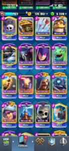 Conta Clash Royale Nível 1.923 — 42 Cartas Nível 16 + 5.728