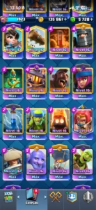 Conta Clash Royale Nível 1.923 — 42 Cartas Nível 16 + 5.728