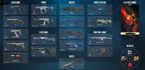 Conta Valorant 1550 Reais Gastos, Varias Facas E Varias Skin