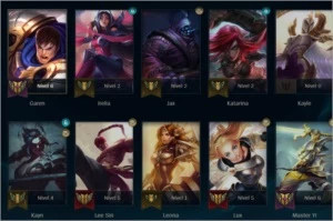 Conta lol 11 skins unranked - League of Legends