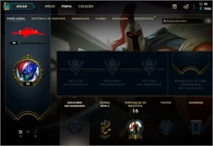 Conta level 30 com 29 champ - League of Legends LOL