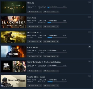 Conta Steam Varios Jogos Mais De 2K Gastos