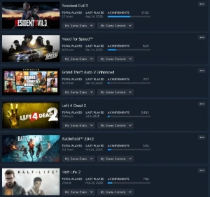 Conta Steam Varios Jogos Mais De 2K Gastos