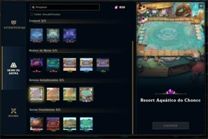 CONTA TFT YASUO DRACO + ARENA RESORT - League of Legends LOL
