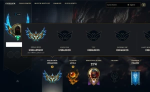 Conta challenger 1.030k pdl SOLOQUEUE - League of Legends LOL