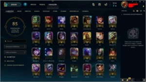 CONTA LOL OURO IV - League of Legends