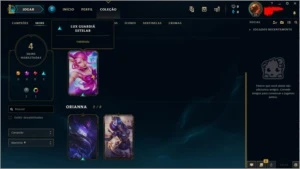 CONTA LOL OURO IV - League of Legends