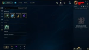 CONTA LOL OURO IV - League of Legends