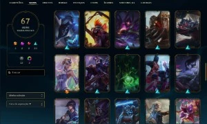Conta Platina IV, Lv 161, várias skins daora - League of Legends LOL