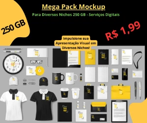 Mega Pack Mockup para infinitos Nichos 400GB + Brindes - Outros