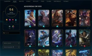 Conta League of legends LOL
