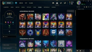 Conta LOL de 2013 com +5k de RP - League of Legends