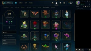Conta LOL de 2013 com +5k de RP - League of Legends