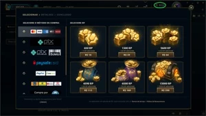 Conta LOL de 2013 com +5k de RP - League of Legends