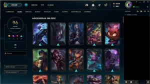 Conta LOL de 2013 com +5k de RP - League of Legends