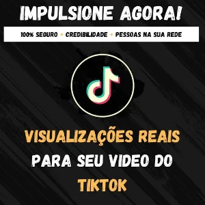 Engajamento Tiktok - 1000 visualizações no seu vídeo por 20 - Redes Sociais