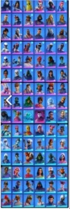 VENDO CONTA DE FORTNITE COM EARNINGS E MAIS DE 200 SKINS
