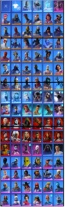 VENDO CONTA DE FORTNITE COM EARNINGS E MAIS DE 200 SKINS