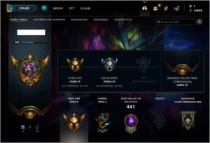 Conta prata 3 com 152 champs e 154 skins (9 gemas) - League of Legends LOL