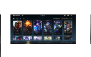 Conta Ex Top 1 Kha'zix E Eve. Rara (Desafiante E Monarca 4X) - League of Legends: Wild Rift LOL WR