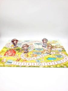 Jogo de Tabuleiro Fazendinha Cute 40 x 28 cm - Artesanato e Personalizados