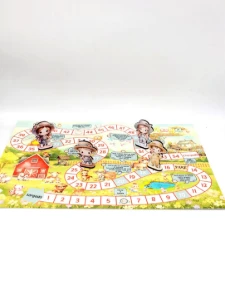 Jogo de Tabuleiro Fazendinha Cute 40 x 28 cm - Artesanato e Personalizados