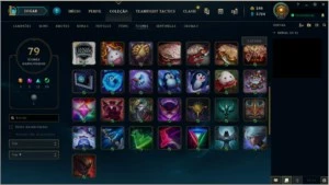 CONTA COM SKIN RARAS COM TODAS AS SKIN VITORIOSAS DESDE S1 - League of Legends LOL