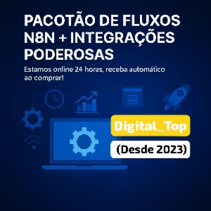 📂 Pacotão de Fluxos N8N + Integrações Poderosas 🤖 - Others