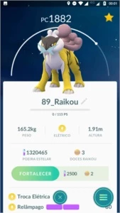 Conta Pokémon Go Lv 31 Time Mystic - MEWTWO + LENDÁRIOS