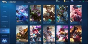 Conta mobile legends