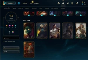 CONTA SMURF PLATINA PROMOÇÃO - League of Legends LOL
