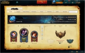 CONTA LOL NV 30 BR - 34 champs BRONZE 3 - League of Legends