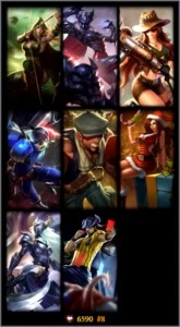 CONTA LOL NV 30 BR - 34 champs BRONZE 3 - League of Legends