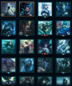 conta mestre + skins + mt fragmento de skin - League of Legends: Wild Rift LOL WR