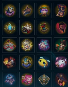 conta mestre + skins + mt fragmento de skin - League of Legends: Wild Rift LOL WR
