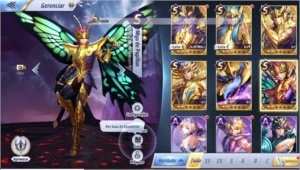 CONTA CDZ AWAKENING  , A1 PEGASUS LVL 18  6S - 30 A - Saint Seiya Awakening SSA