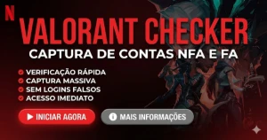 🔫 Valorant Checker | Capture Contas NFA e FA no Automatico - Outros
