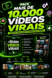 🚀🔥 Pack Com Mais De 10K De Vídeos Virais Para Monetizar🔥