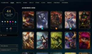 Conta esmeralda com skin ultimate win rate alto - League of Legends LOL