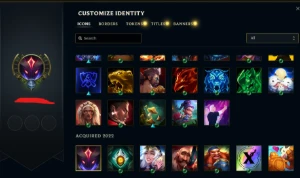 Conta esmeralda com skin ultimate win rate alto - League of Legends LOL