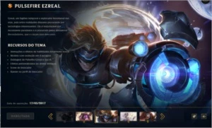 Conta lol Platina 4,com 66 skins (1ultimate e 1 lendaria) - League of Legends