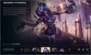 Conta lol Platina 4,com 66 skins (1ultimate e 1 lendaria) - League of Legends