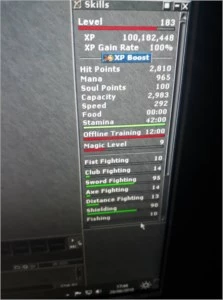 char tibia